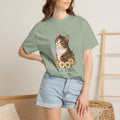 Personalized Tabby Cat Mom Comfort Colors® T-Shirt