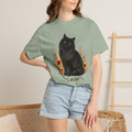 Personalized Maine Coon Cat Sunflower Comfort Colors® T-Shirt
