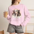 Personalized Rainbow Memorial Foster Cat Mom Gildan® Sweatshirt