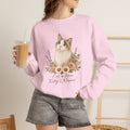Personalized Blue-Point Snowshoe Cat Mom Gildan® Sweatshirt