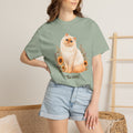 Personalized Flame Point Himalayan Cat Sunflower Comfort Colors® T-Shirt