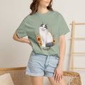 Personalized Turkish Van Sunflower Comfort Colors® T-Shirt
