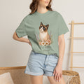 Personalized Snowshoe Cat Mom Comfort Colors® T-Shirt