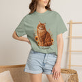Personalized Norwegian Cat Sunflower Comfort Colors® T-Shirt