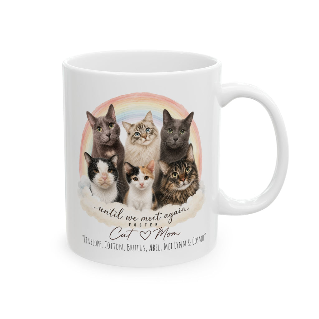 Personalized Rainbow Memorial Ceramic Mug