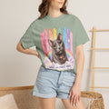 Personalized Rainbow Memorial Cat Comfort Colors® T-Shirt