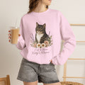 Personalized Brown Tabby Cat Mom Gildan® Sweatshirt