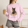 Personalized Tortoiseshell Cat Mom Gildan® Sweatshirt