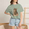 Personalized Brown Tabby Cat Comfort Colors® T-Shirt
