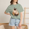 Personalized Himalayan Cat Sunflower Comfort Colors® T-Shirt