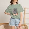 Personalized Blue Gray Persian Cat Mom Comfort Colors® T-Shirt