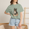 Personalized Brown Tabby Cat Comfort Colors® T-Shirt