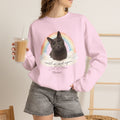 Personalized Rainbow Memorial Foster Cat Mom Gildan® Sweatshirt