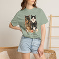 Personalized Multi-Cat Mom Comfort Colors® T-Shirt