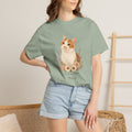 Personalized Tabby Cat Mom Comfort Colors® T-Shirt