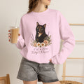 Personalized Tortoiseshell Cat Mom Gildan® Sweatshirt