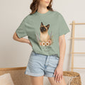 Personalized Siamese Cat Mom Comfort Colors® T-Shirt