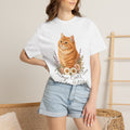 Personalized Orange Cat Mom Comfort Colors® T-Shirt