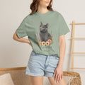 Personalized Russian Blue Cat Mom Comfort Colors® T-Shirt