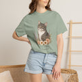 Personalized Tabby Cat Mom Comfort Colors® T-Shirt